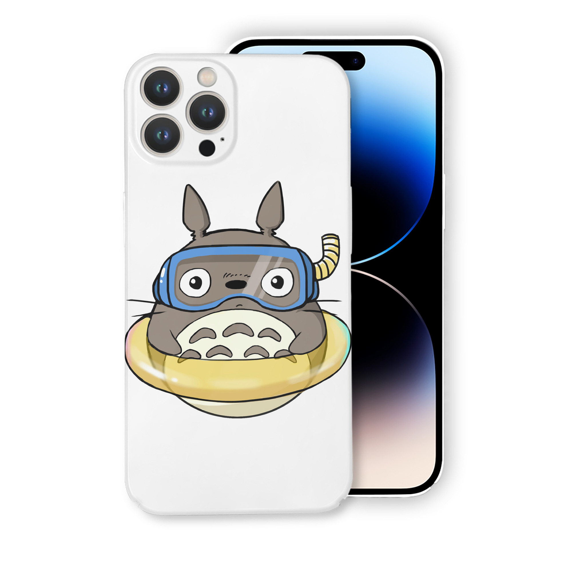 （画像用） となりのトトロ 草壁メイ 草壁サツキ My Neighbor Totoro Satsuki Kusakabe Mei Kusakabe 【iPhone 14シリーズ対応】ハードケース